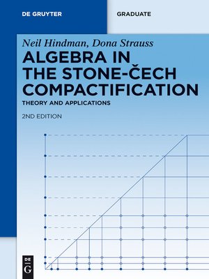 cover image of Algebra in the Stone-Cech Compactification